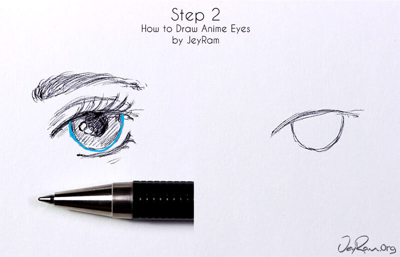 How to Draw Eyes: Easy Step by Step Tutorial - JeyRam Spiritual Art