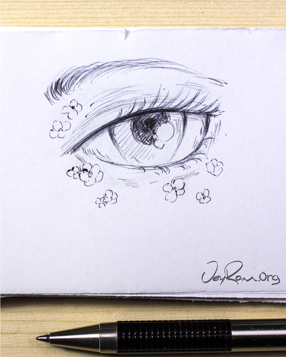 Eye Sketches  JeyRam Drawing Tutorials