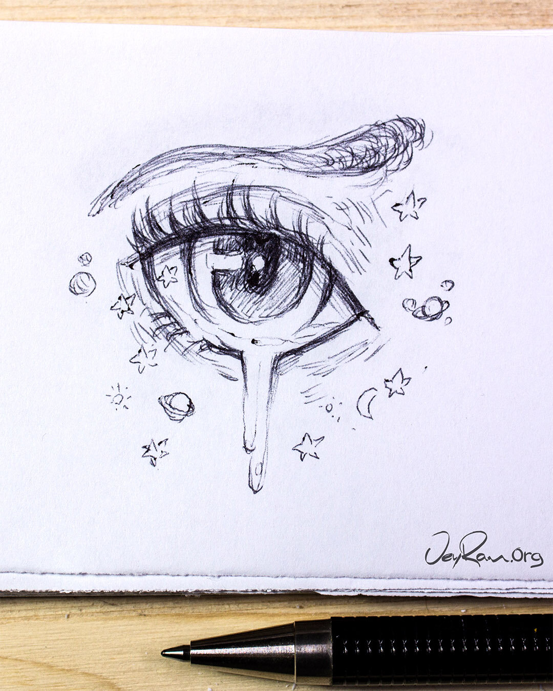 Anime Eye Drawing & Design (Printable PDF)