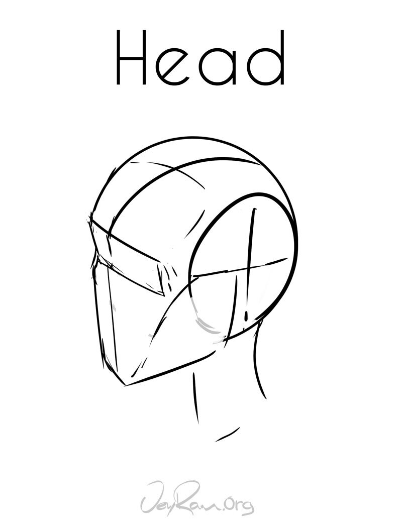 How to Draw the Head: Art Tutorial by JeyRam #art #drawing #tutorial