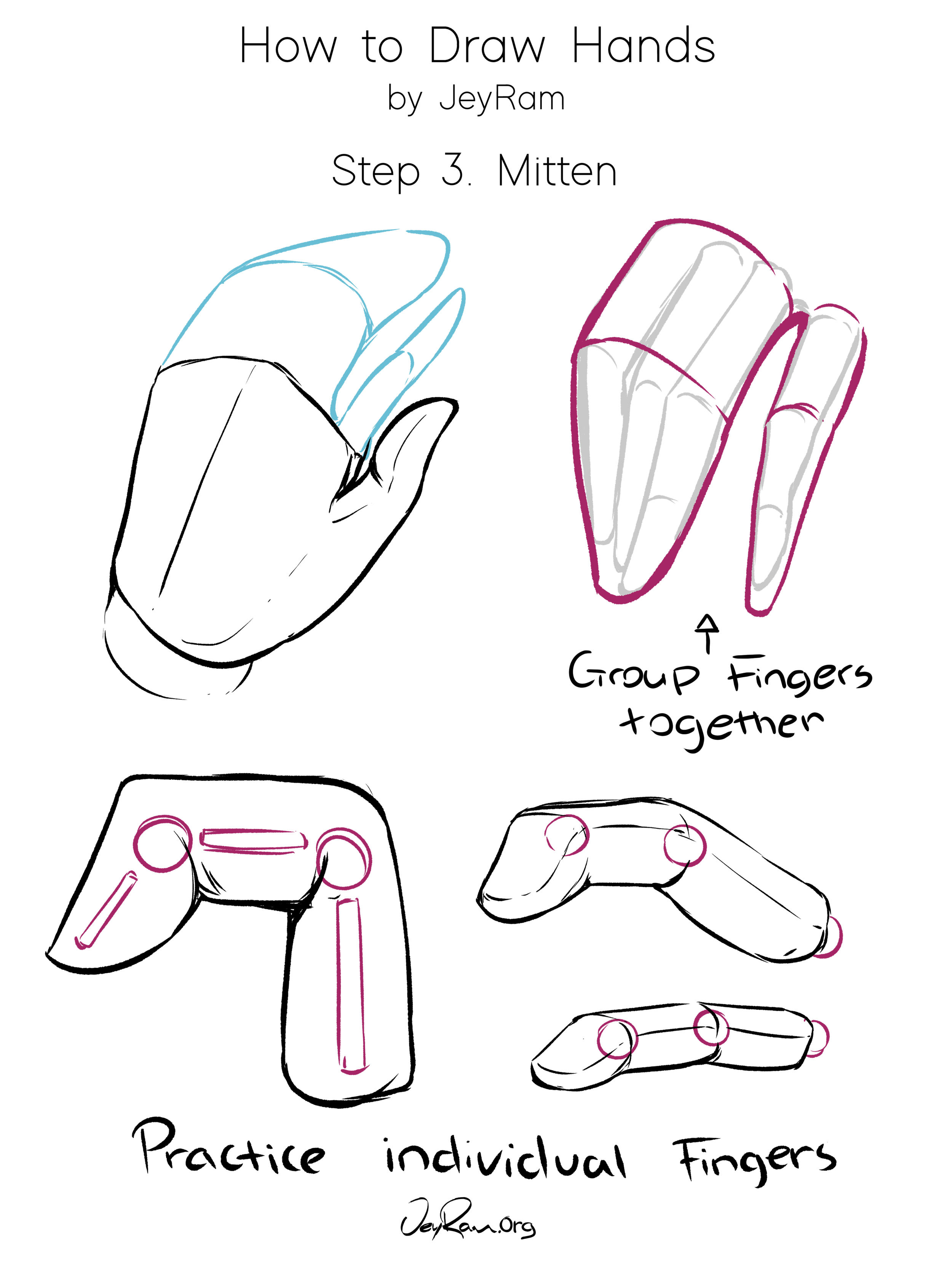 How to Draw Hands: Step by Step Tutorial for Beginners