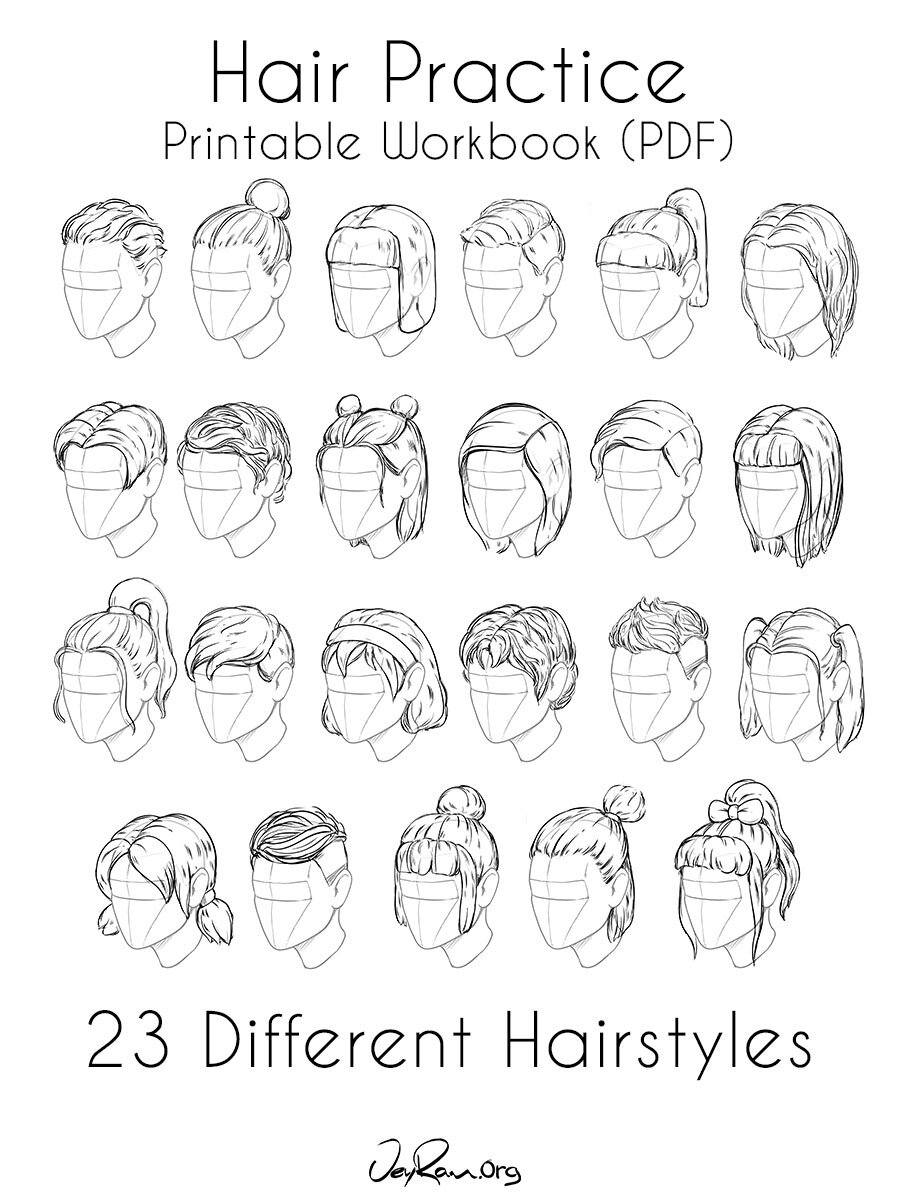 Hairstyles Workbook (PDF) - JeyRam Spiritual Art