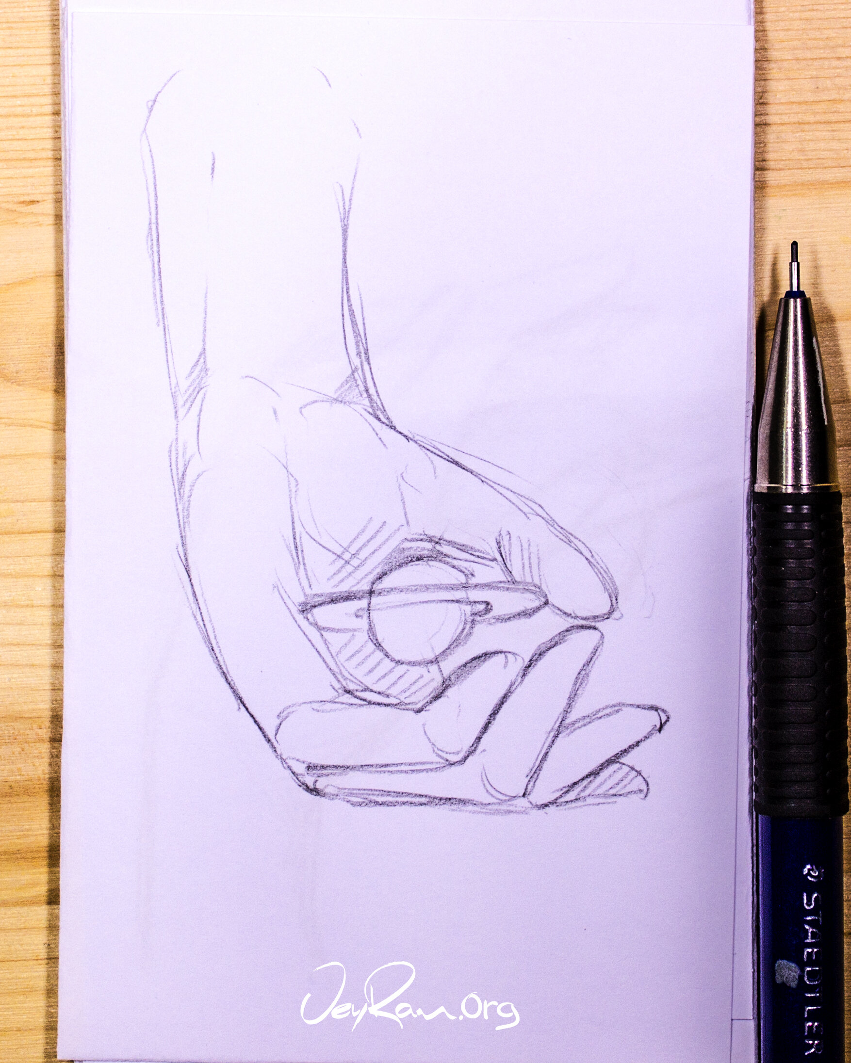 How to Draw Hands Printable Workbook