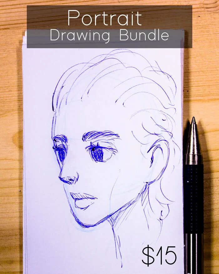 How To Draw A Head Looking Down Jeyram Art Note that compound adjectives describe simple concepts: how to draw a head looking down