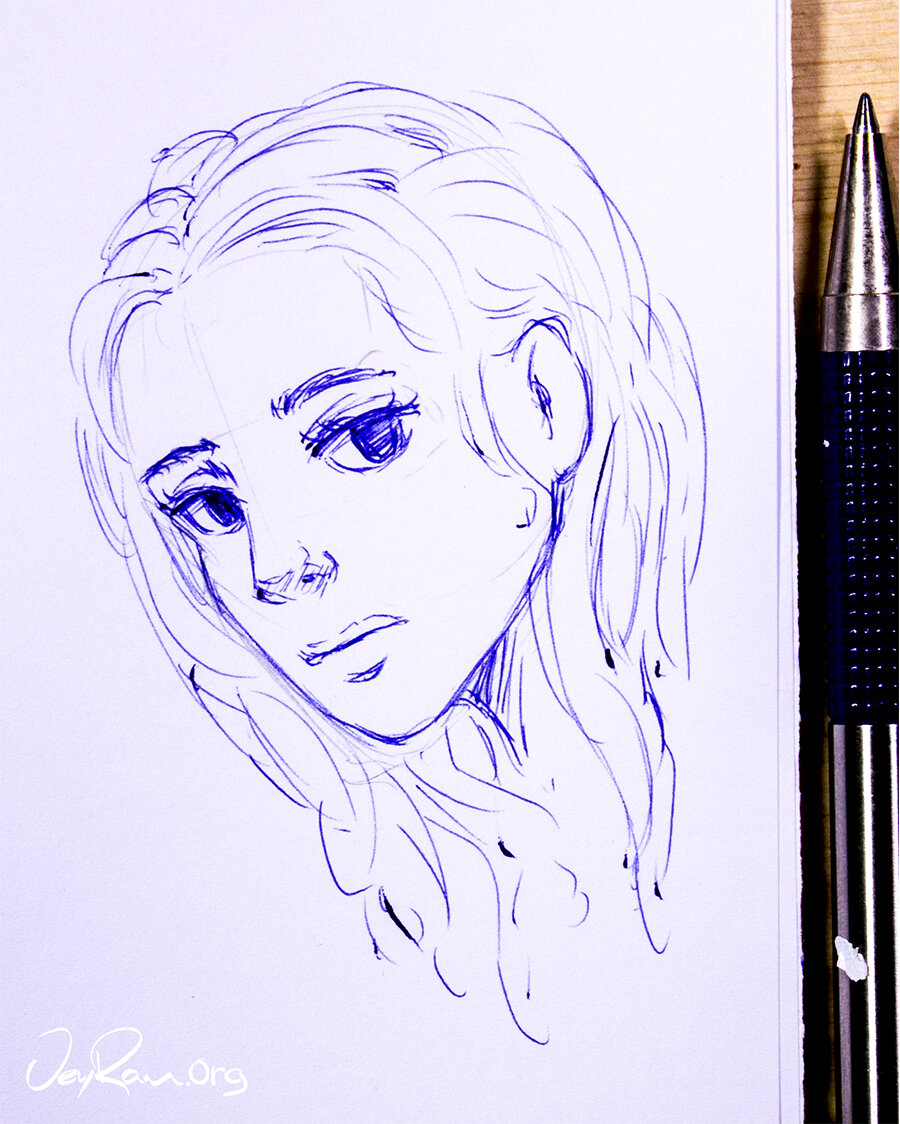 Pen Stroke Faces Famous Movie Stars Epically Drawn  Bit Rebels