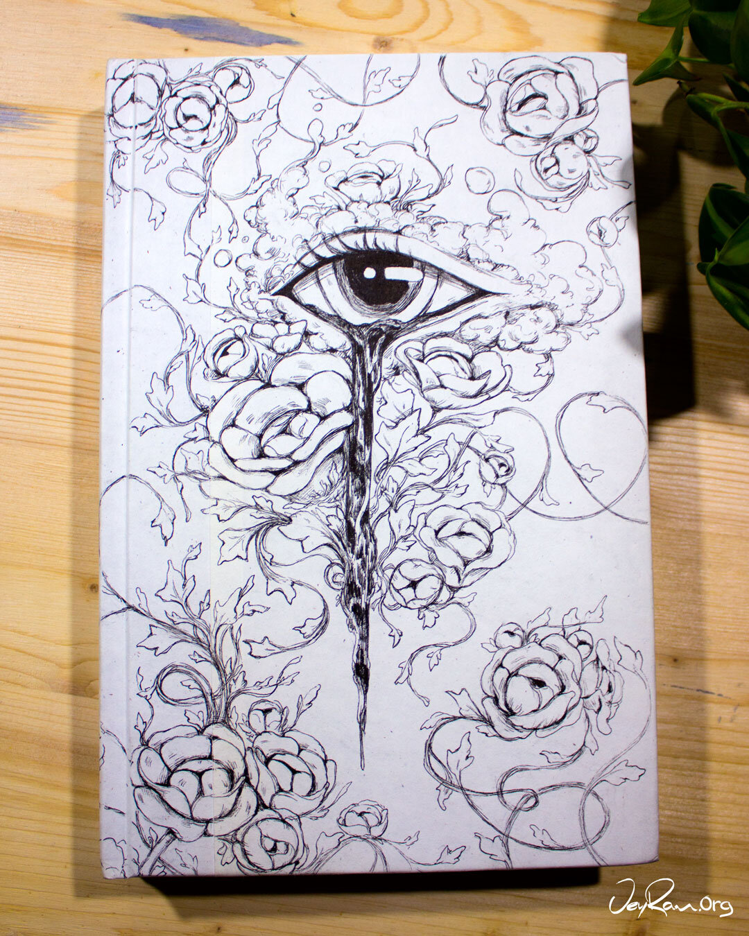 Custom Book Cover Illustration JeyRam Drawing Tutorials