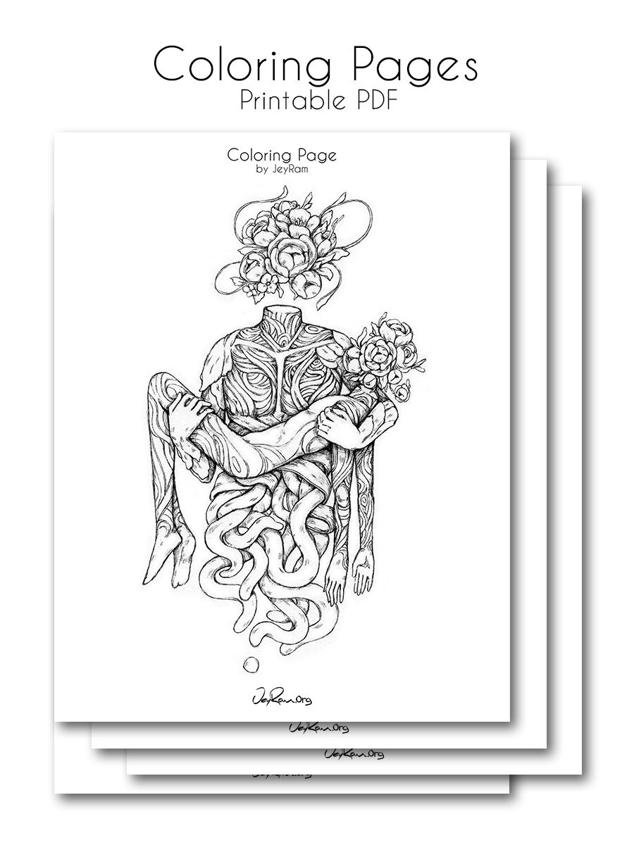 Printable Coloring Pages for Kids  Step by step drawing instructions