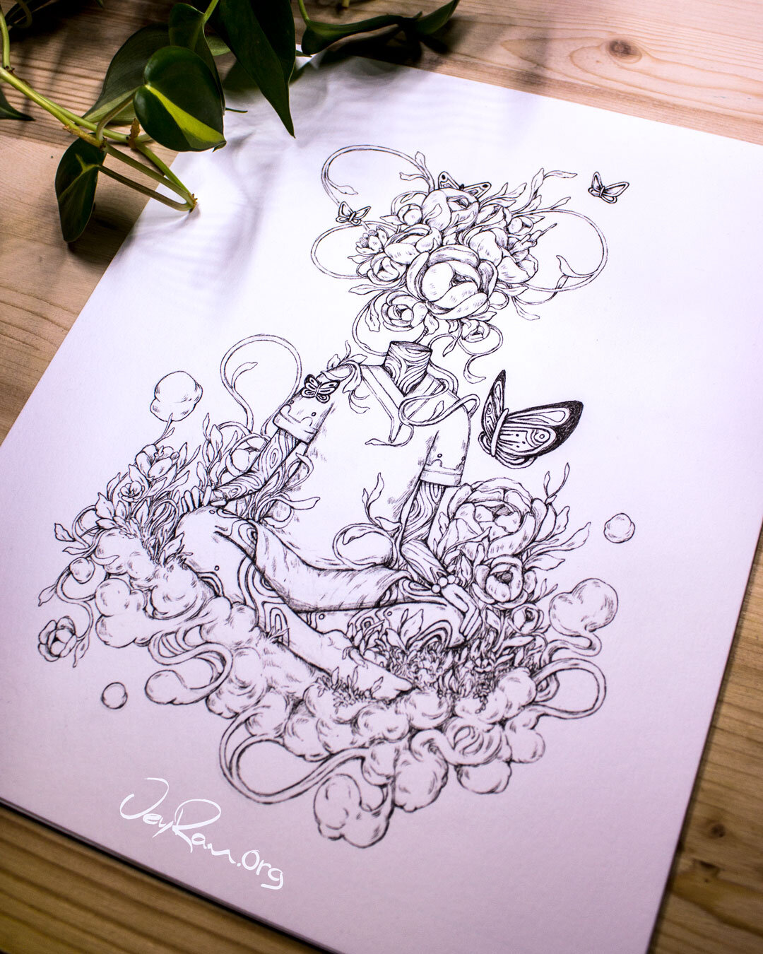 Printable Coloring Book for Adults &amp; Children by JeyRam