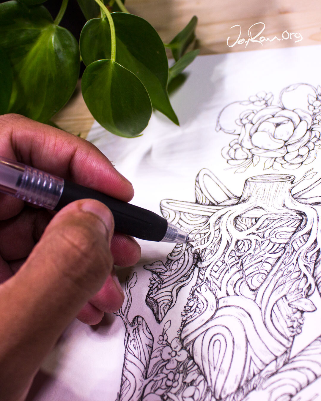 Printable Coloring Book for Adults &amp; Children by JeyRam