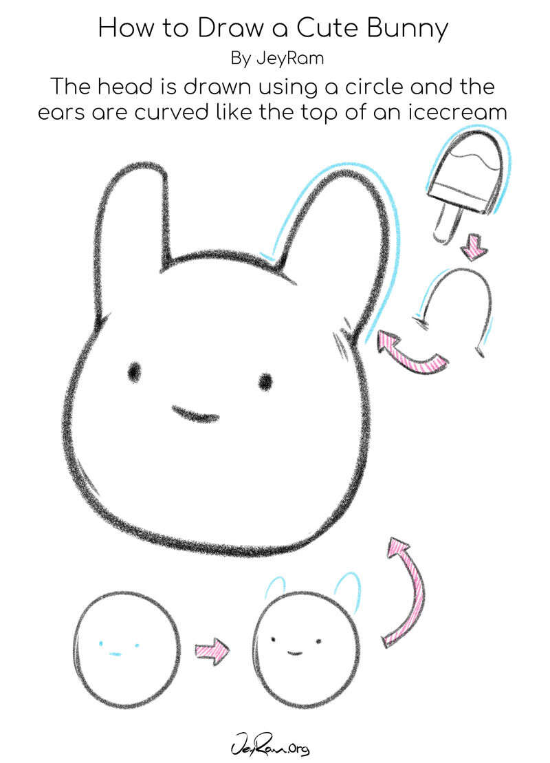 How to Draw a Cute Bunny EASY
