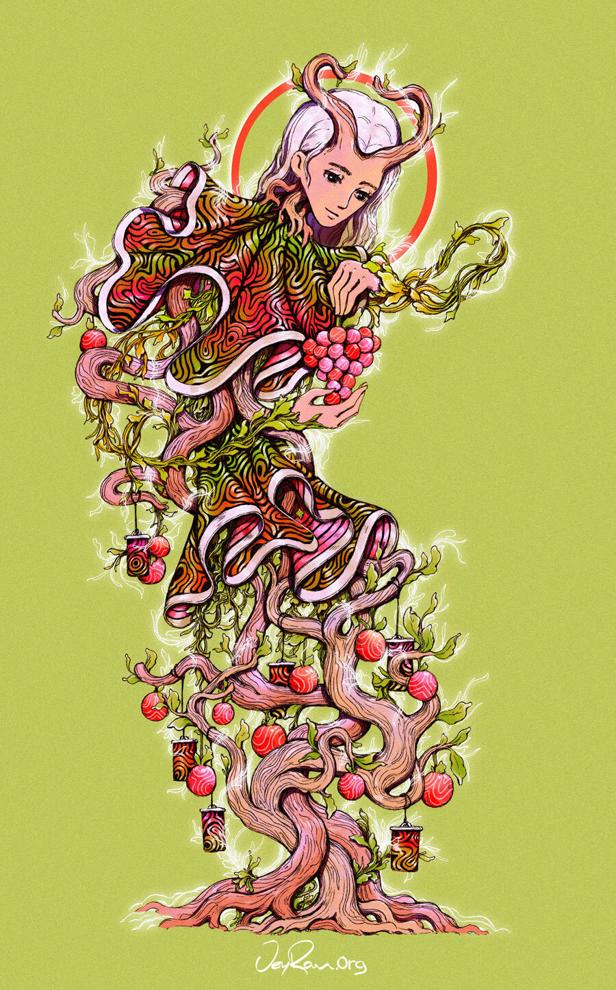 Digital Illustration on Procreate - Taurus Zodiac Sign by JeyRam