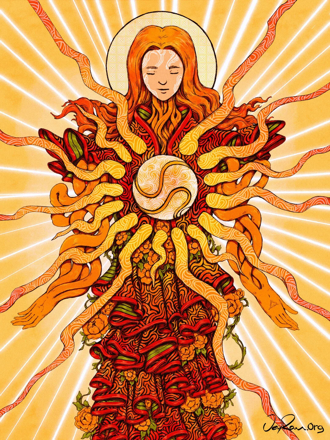 Spiritual Art - Zodiac Series by JeyRam