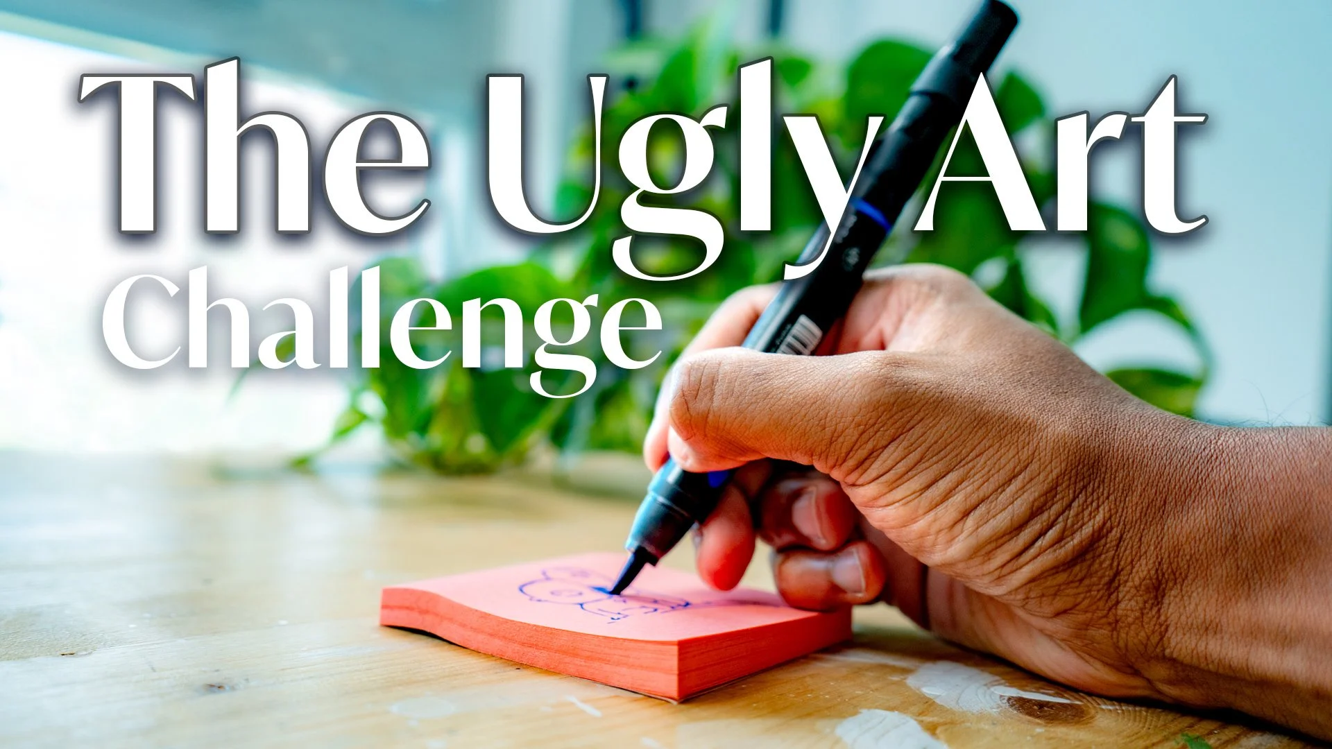 Try the ugly art challenge to help you improve quickly