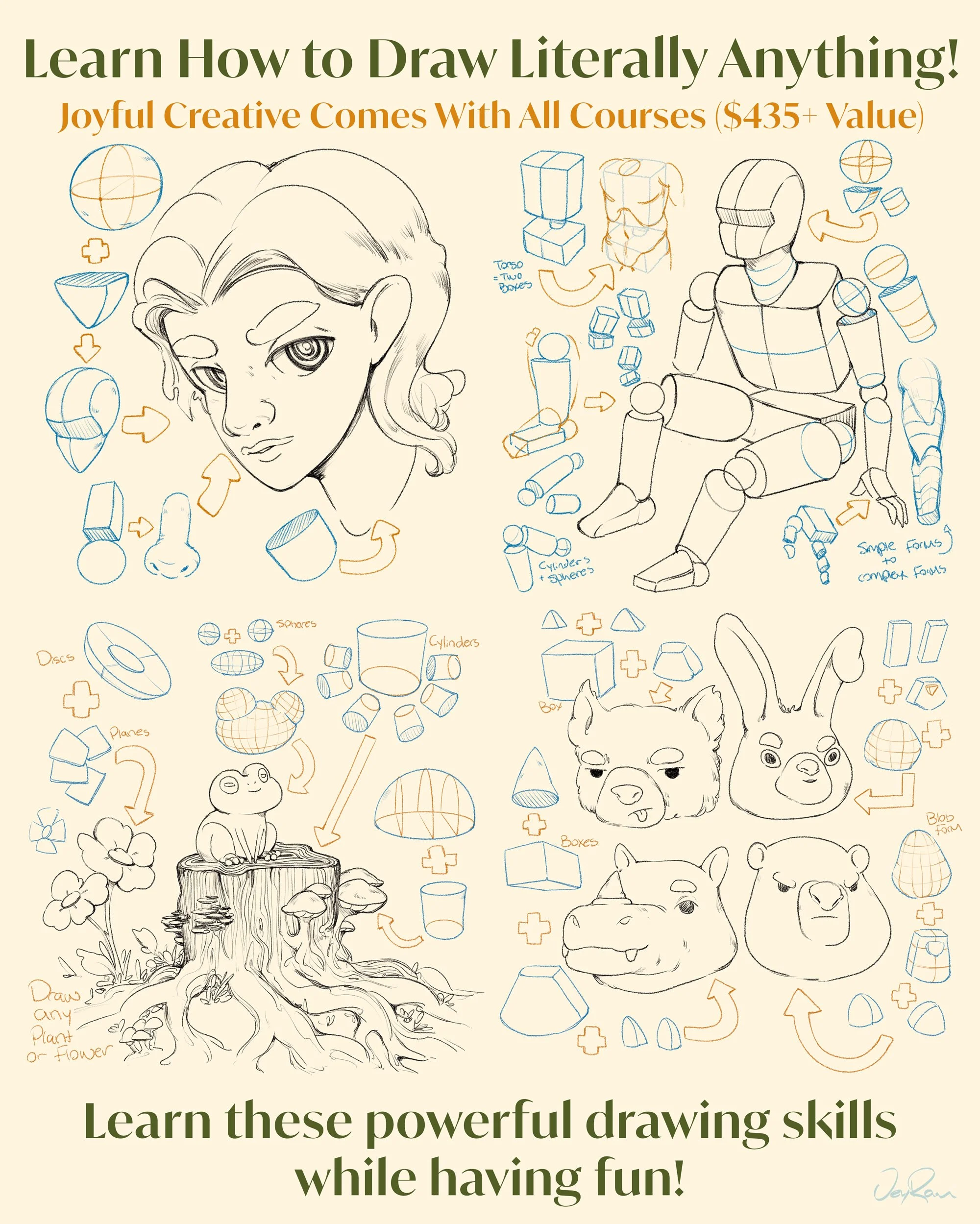 Learn How to Draw Literally Anything