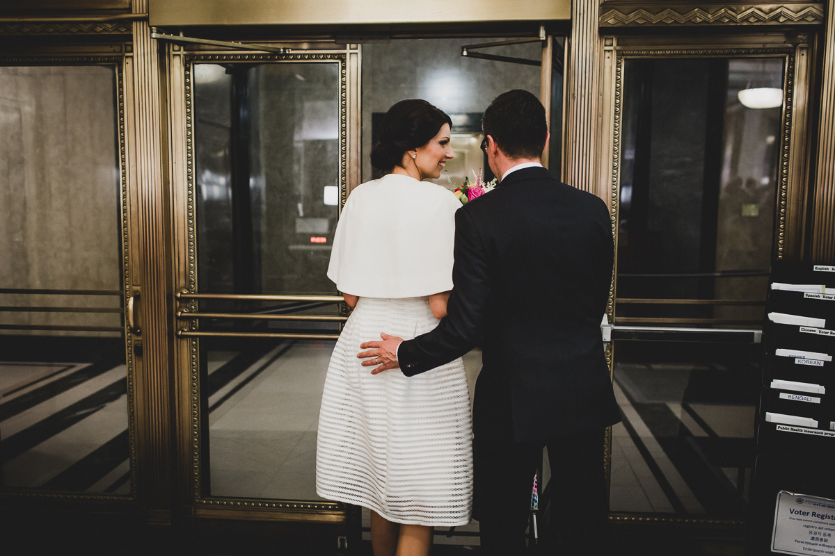 Rainy NYC City Hall Elopement - Naomi + Brian — Brooklyn NYC Creative ...