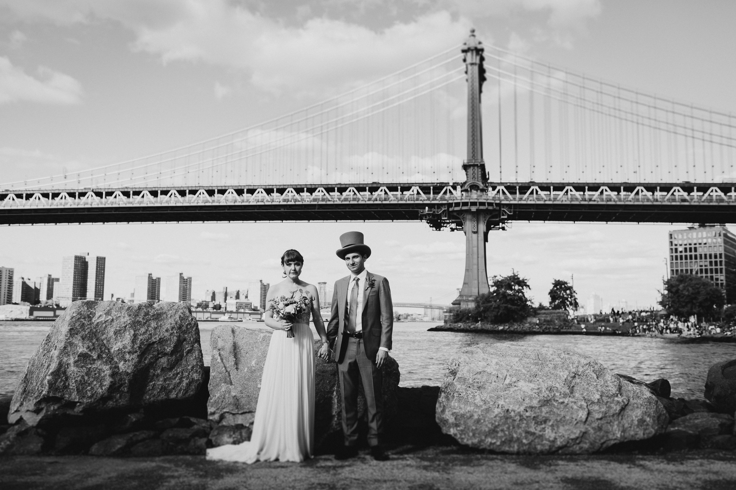 Dinosaur-Inspired-Brooklyn-Wedding-26-Bridge-New-York-Documentary-Wedding-Photographer-30.jpg