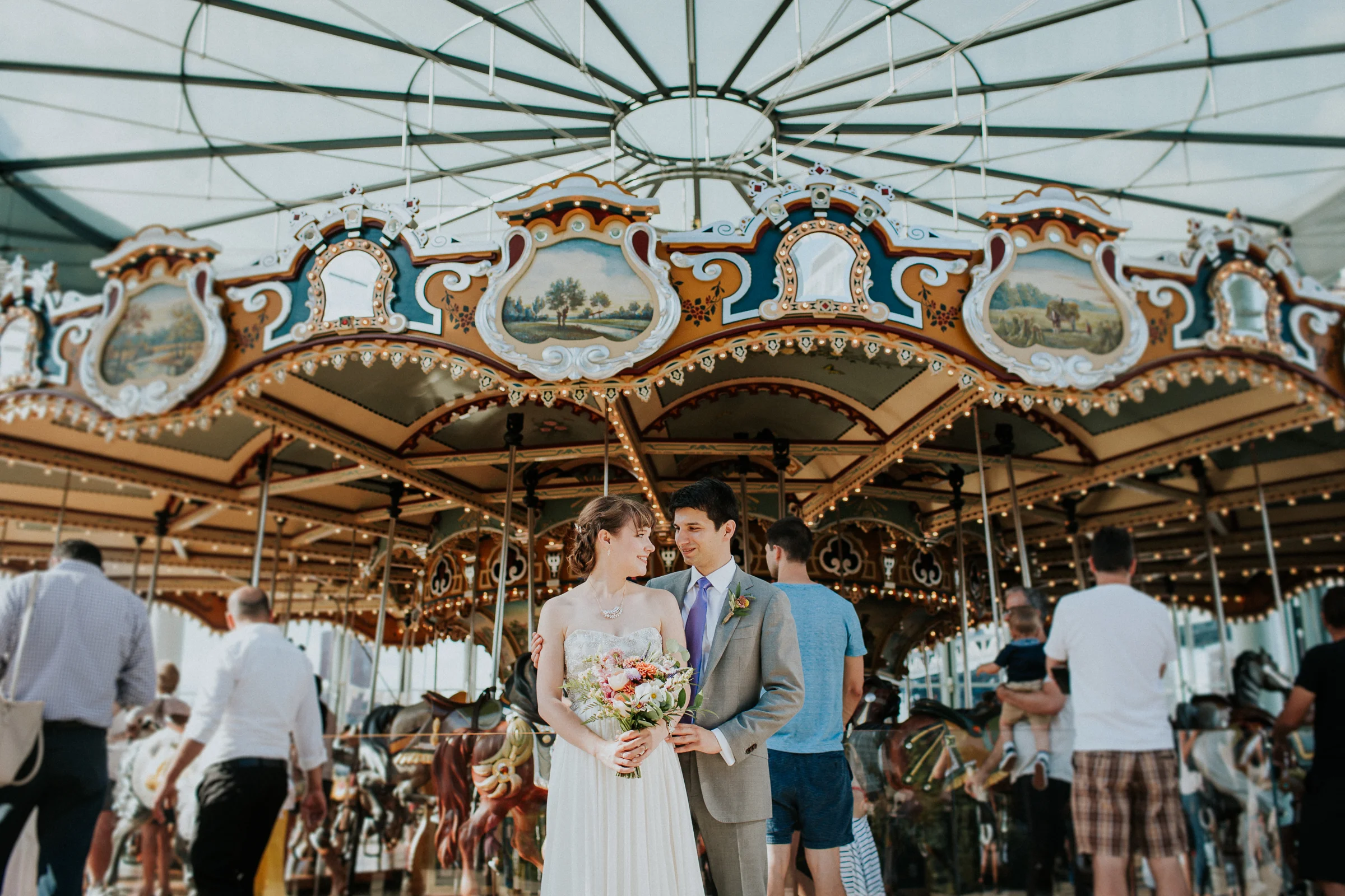 Dinosaur-Inspired-Brooklyn-Wedding-26-Bridge-New-York-Documentary-Wedding-Photographer-31.jpg