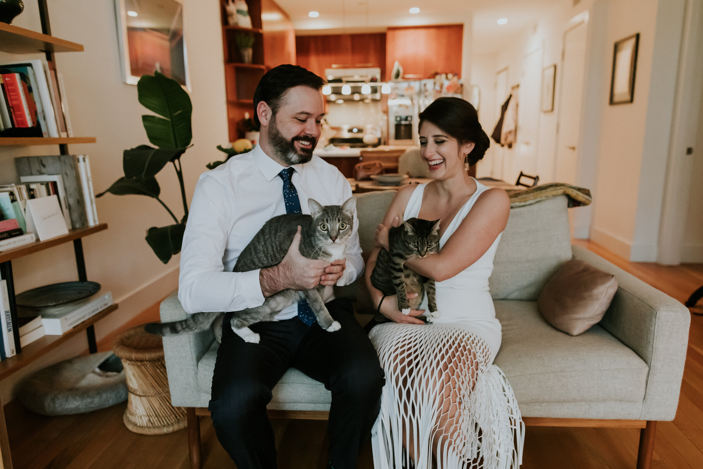 Because cats also deserve to be part of your wedding photos!