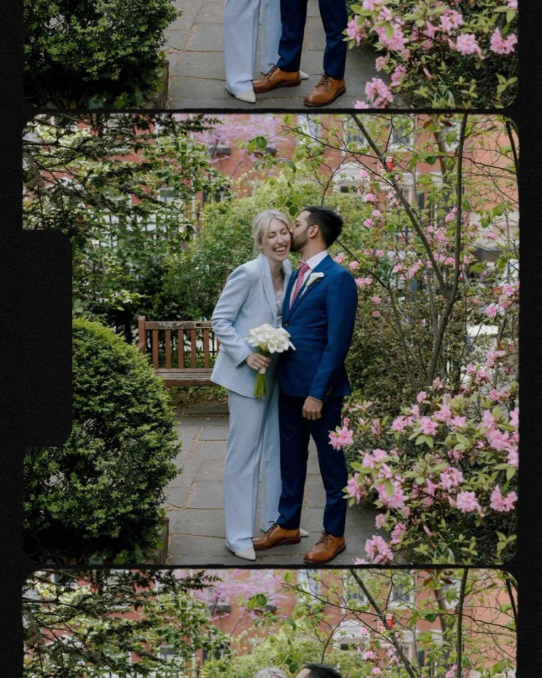 Congratulations to M &amp; H! From City Hall to West Village to celebrate with the dearest friends and family and, of course, their dog Albert❤️
Photo &mdash; @elvirakalviste 
Venue &mdash; @dantewestvillage 
Florals &mdash; @jtesta_designs 
Hair &md