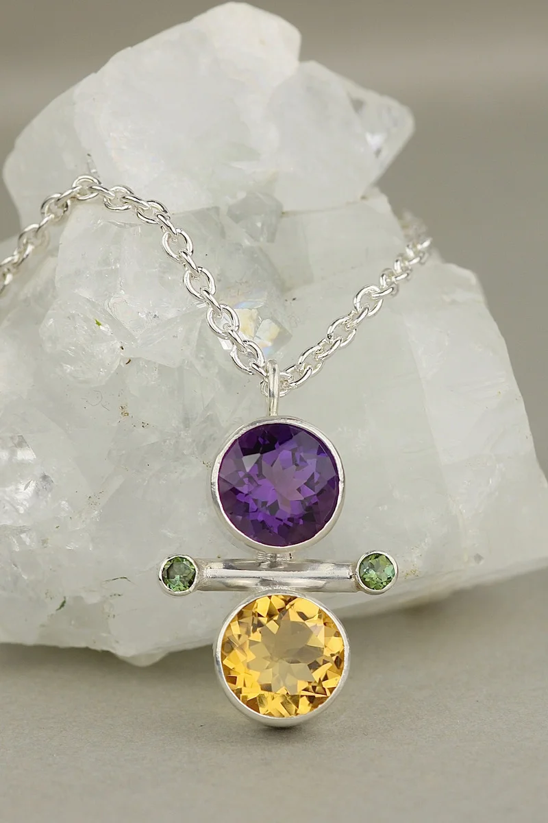amethyst citrine green tourmaline yin yang necklace.jpg