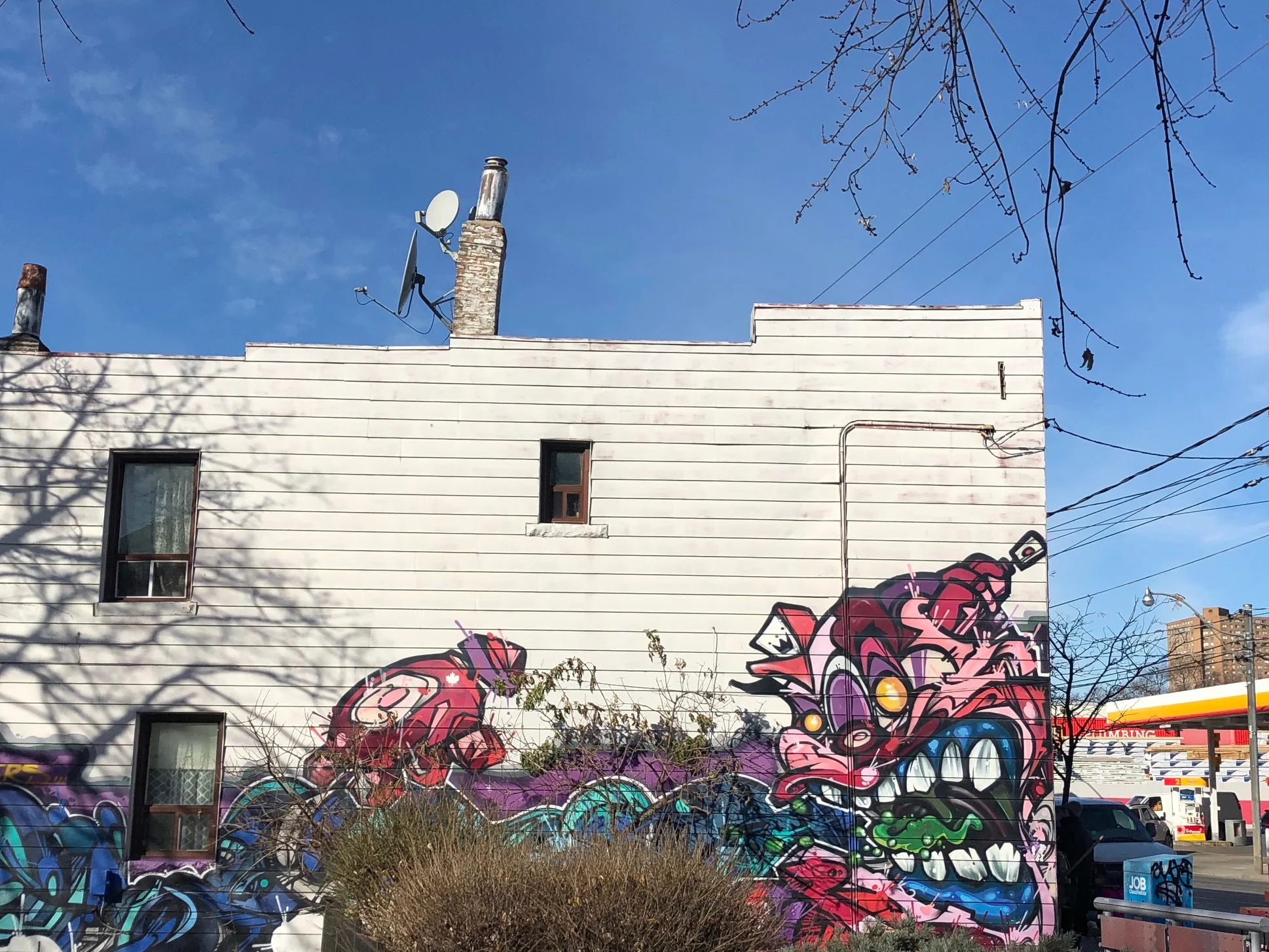 SOLD On the hunt for a unique site condition? Here you go! Listed this week with offers being reviewed on December 2nd, this row end is a stand out. In a block with consistent, 2 storey storefronts on the south side of Dundas W, just West of Sorauren, this end unit is the prize, with Columbus Parkette directly to the east and lane to the south. While only 16’ wide, the lot is 110’ long with neighbouring precedent for both additional building depth and garage height. The site potential is easy to see. But the invisibles are great too, with combined commercial and residential zoning, and low taxes. Such a unique moment in the city’s fabric, I hope the buyer has the vision and capacity to turn it into something good. 1995 Dundas St W, Roncesvalles