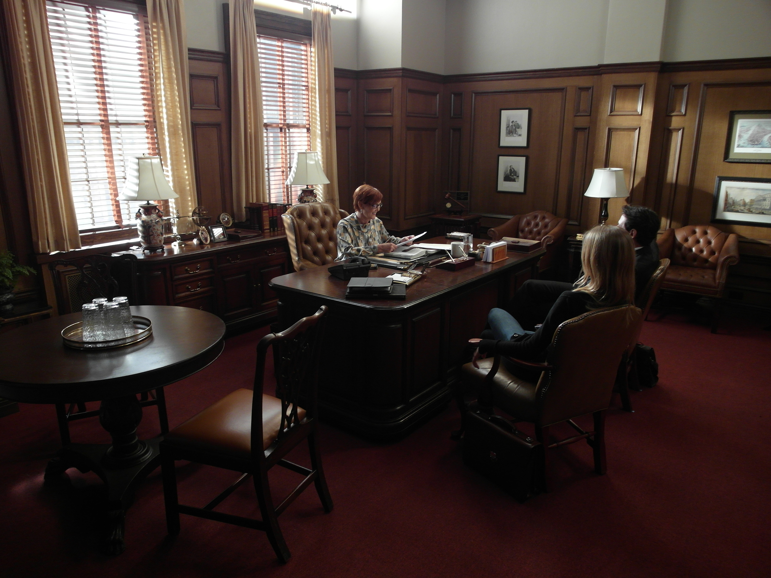 INT. JUDGE'S CHAMBER