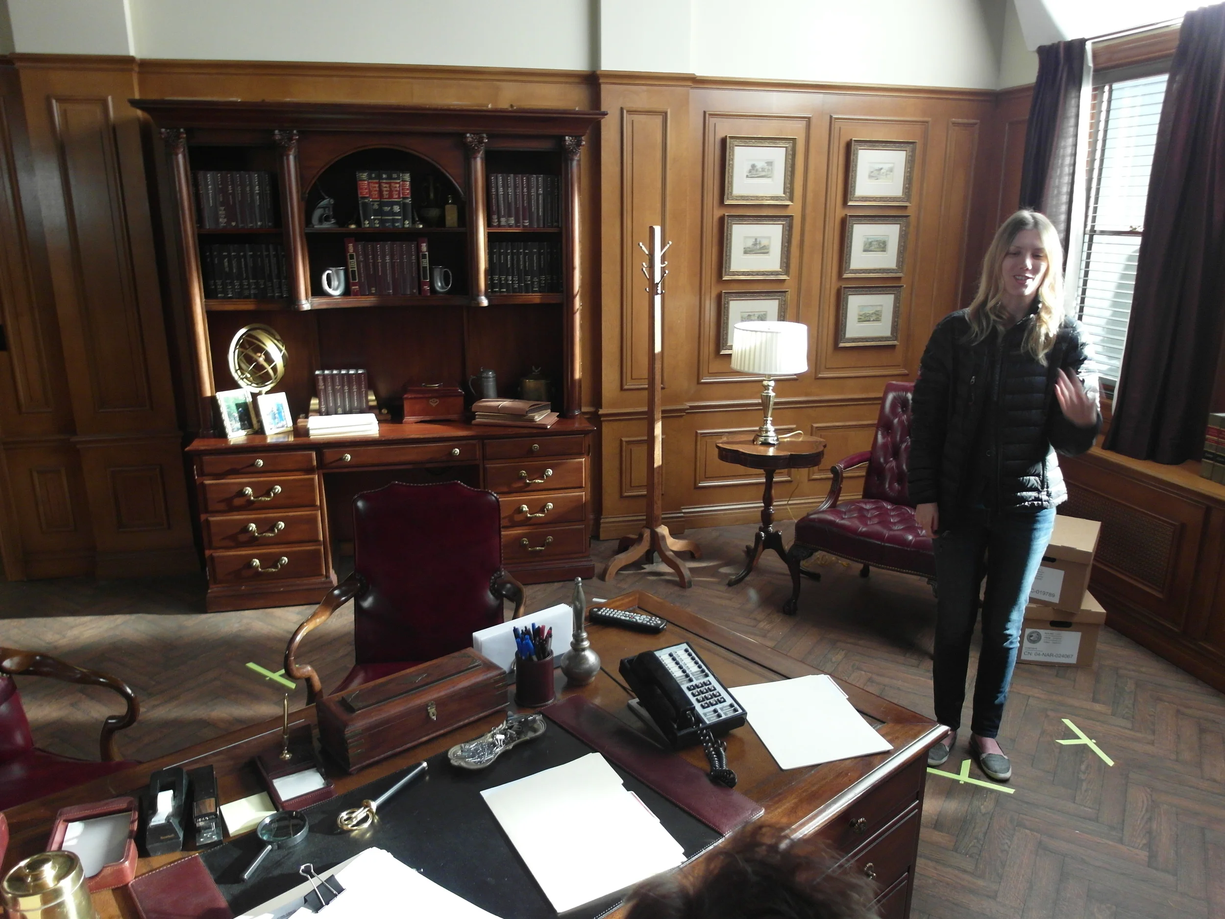 INT. FONTANA'S OFFICE