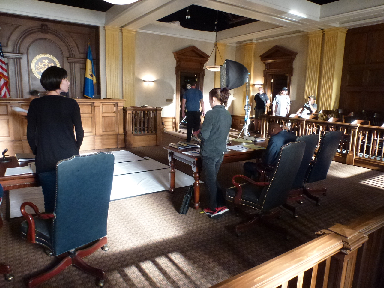 INT. COURTROOM - CONFIG #2