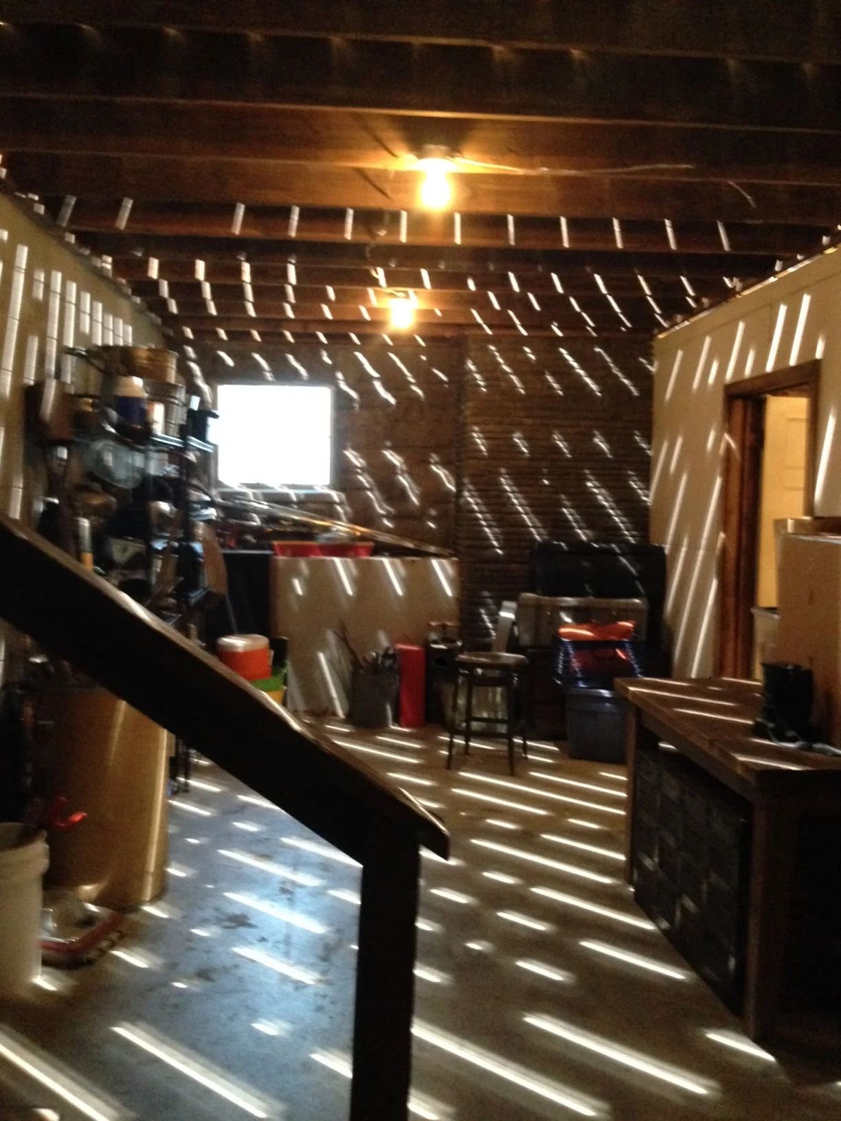 INT. JACKIE'S BASEMENT