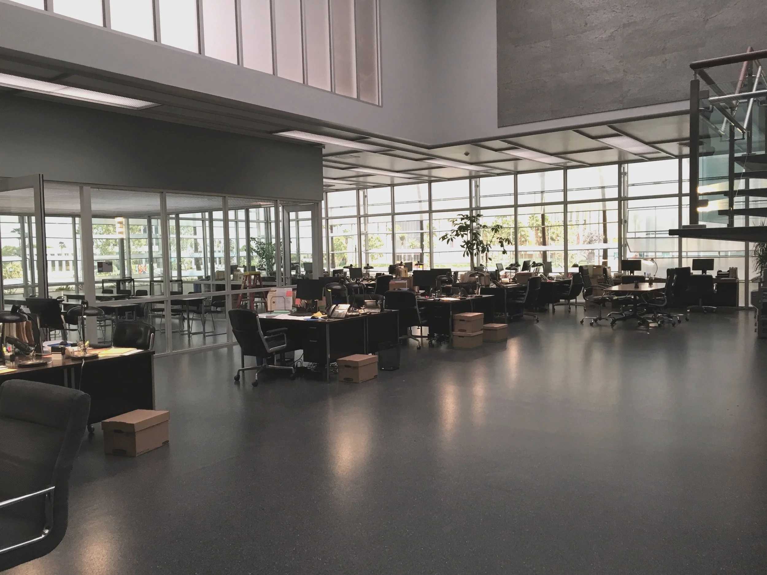  BULLPEN TO FRONT WINDOWS/ROLL CALL ROOM 