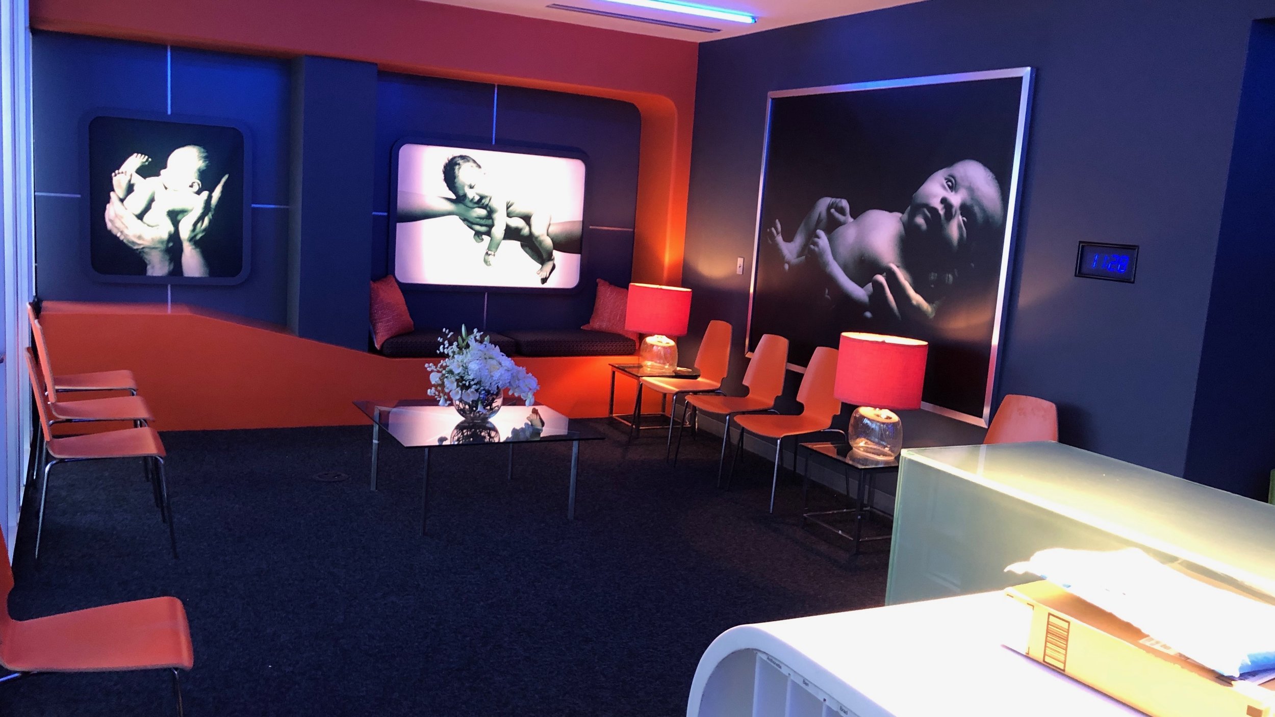  INT. FERTILITY CLINIC 