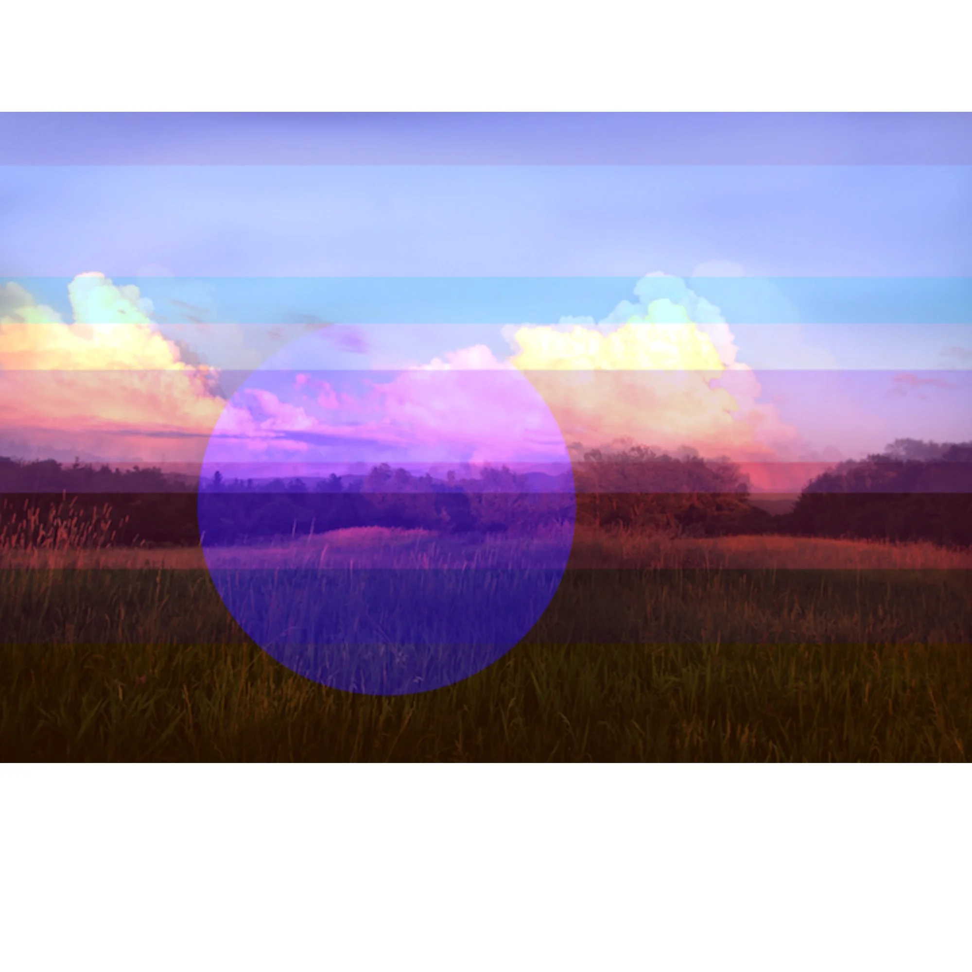 rainbow landscape rosemary scott-fishburn field clouds circle stripes colorful photography photo.jpg