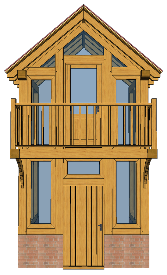 2 STOREY PORCH H2 WITH BALCONY