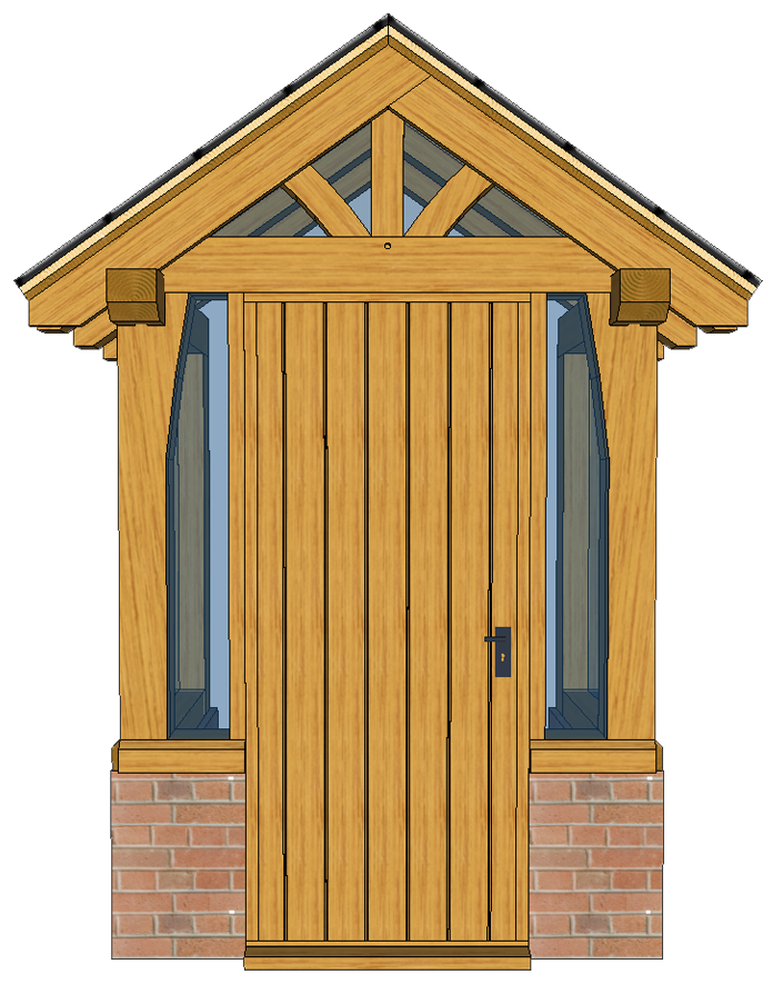 M1  4POST GLAZED PORCH WITH JOWLS 3D FRONT.png