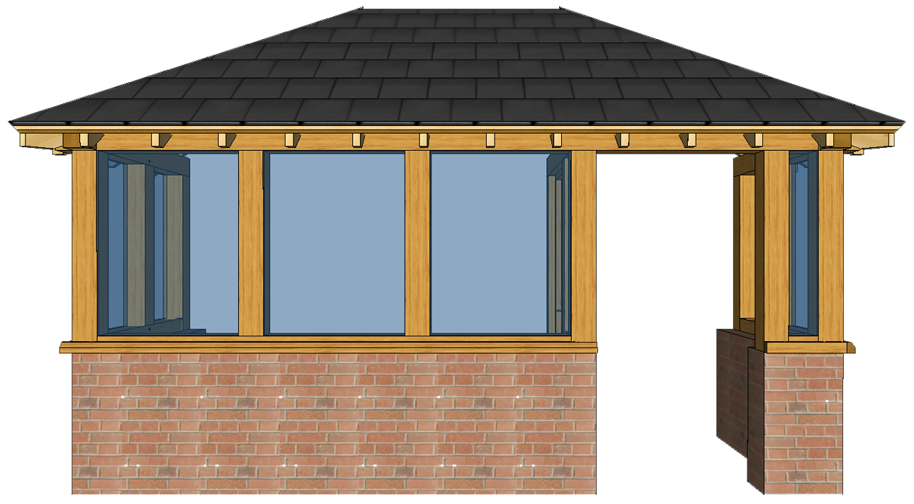 M4  FULLY ENCLOSED GLAZED PORCH 3D FRONT .png