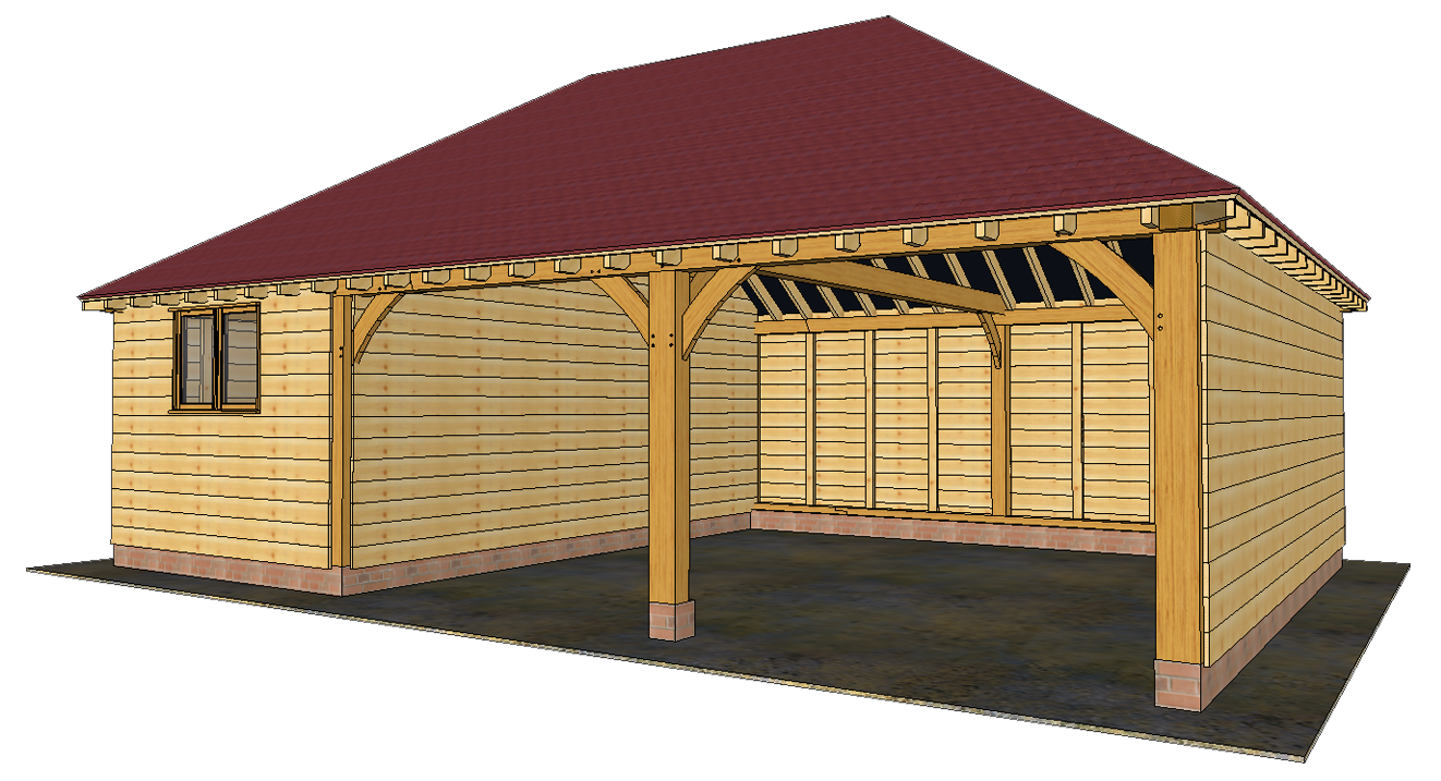 J8  3BAY GARAGE WITH SIDE STORE AND FULLY HIPPED ROOF .png