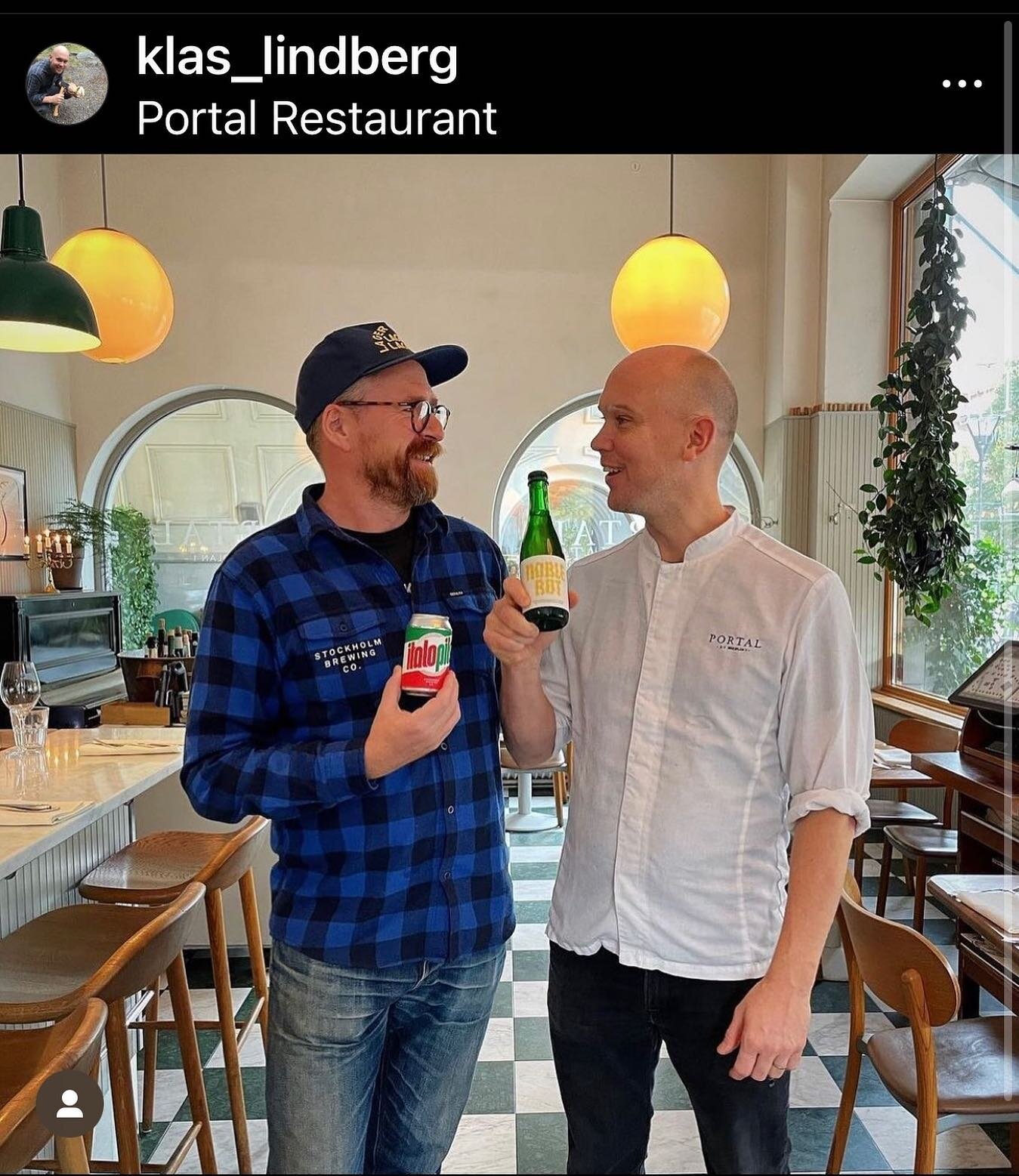 BEERMAKER&rsquo;S DINNER @portal_restaurant_bar 22/11
18.00
Join us as we celebrate our residency with a fabulous 7 serving dinner and beer pairings on Tuesday. 
Brewmaster Michel will be in place to answer all your questions and more.
Top food from 