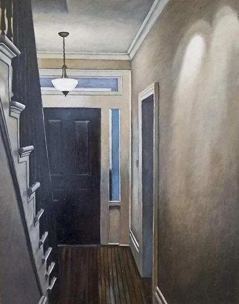 Perelyne Door, oil on panel, 14x11 inches