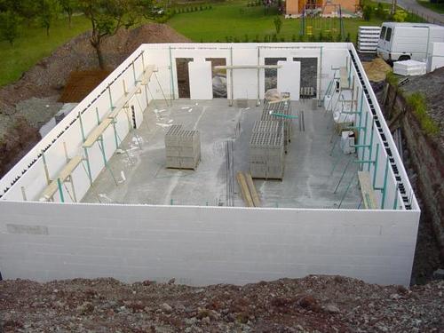 Insulted form form ready for concrete