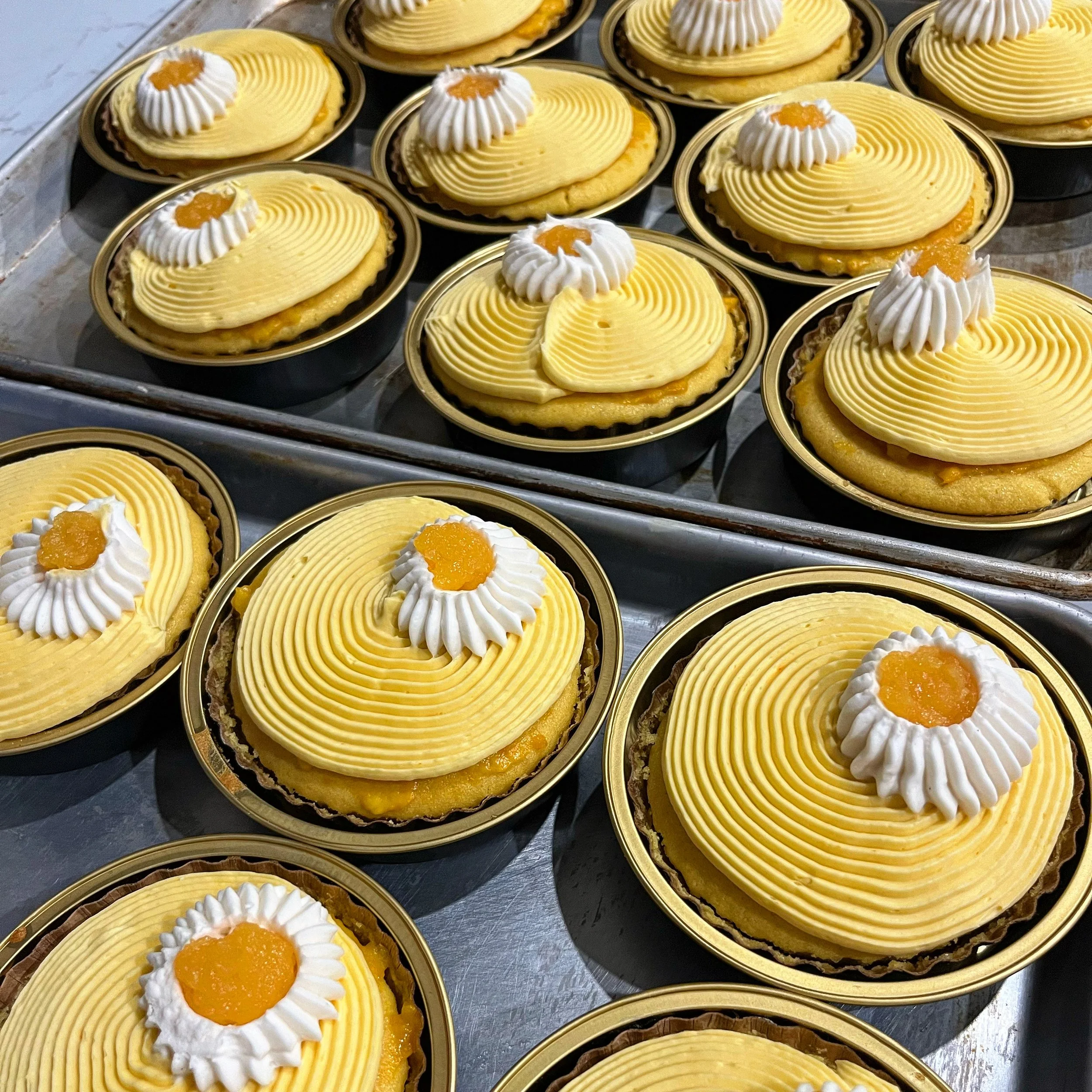 MANGO CAKELETS AT OUR FARMER'S MARKET STAND