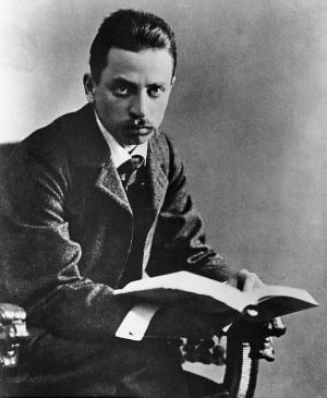 Image of Rilke courtesy of Wiki Commons.