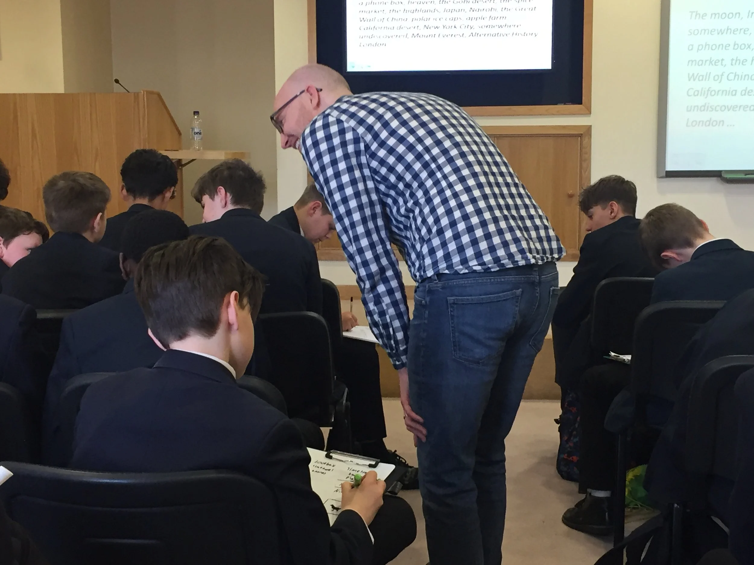 'Meet the Author' creative writing sessions