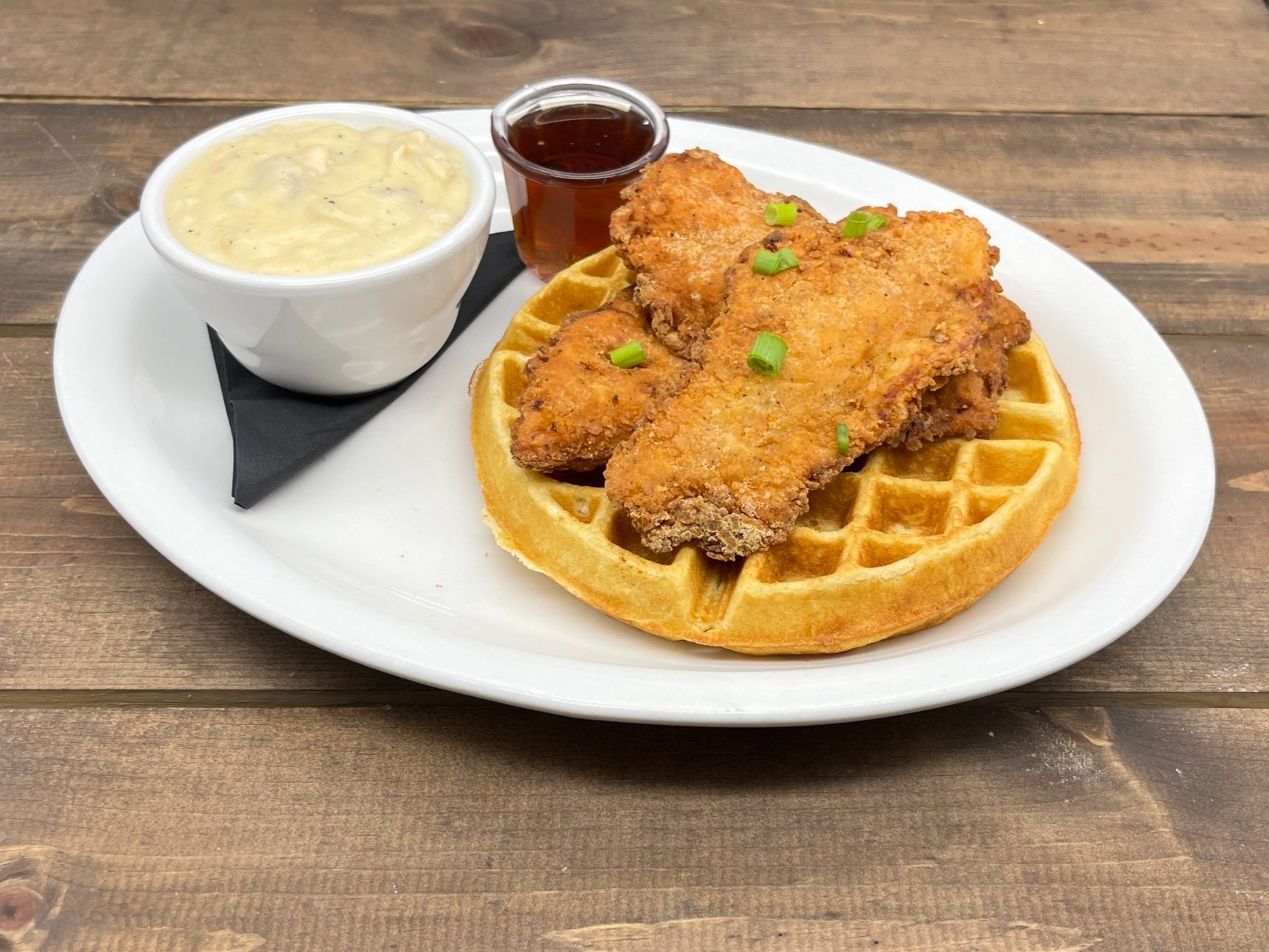 Chicken Waffle and Gravy