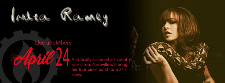 Live at eMbers: INDIA RAMEY