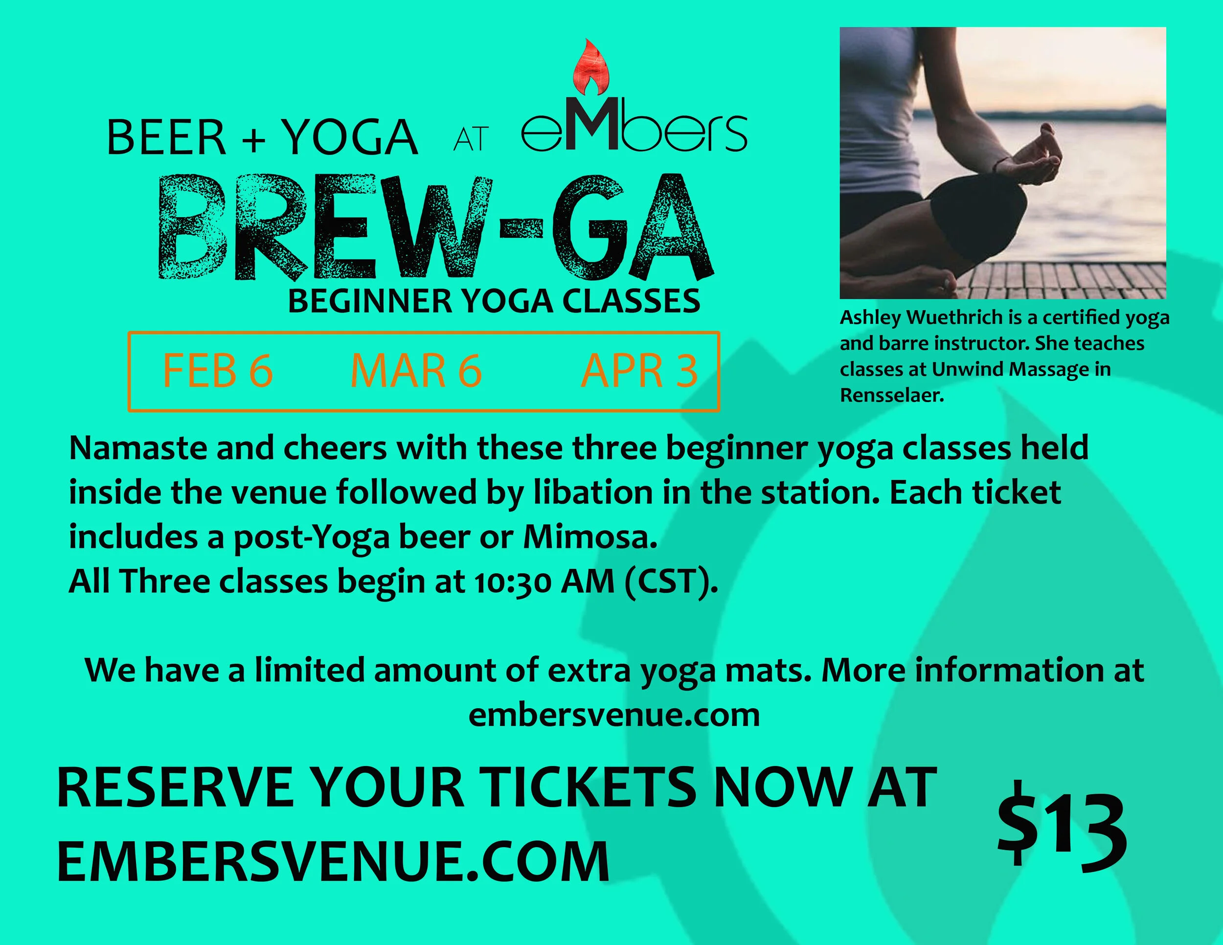 BREW- GA (YOGA AND BOOZE!)