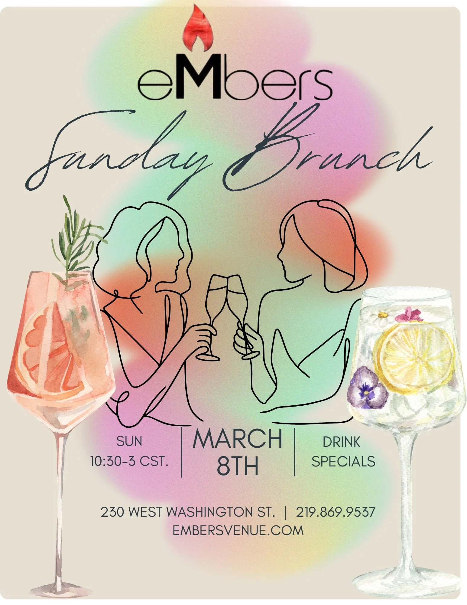 Sunday Brunch at eMbers