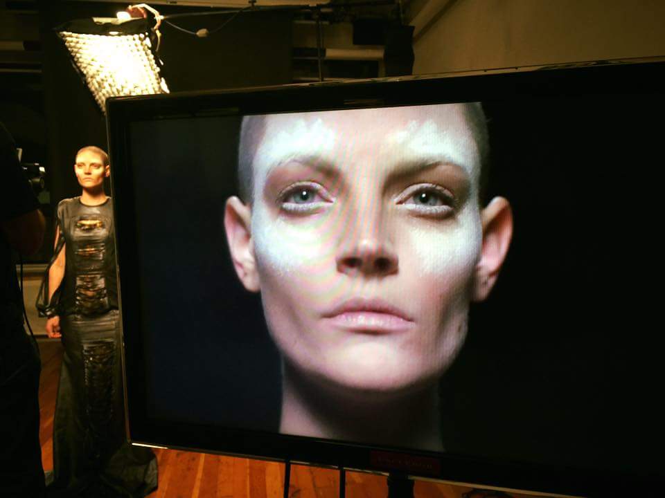 BTS of makeup - shooting #video for #Elephantasia #2016 #fashion for #elephants #bts Producer: Renee Eddy Director: Branson Veal Art Director: Ava j Holmes MUA by: Me / Bek Harvey @bekharvey Model | Kimbe London