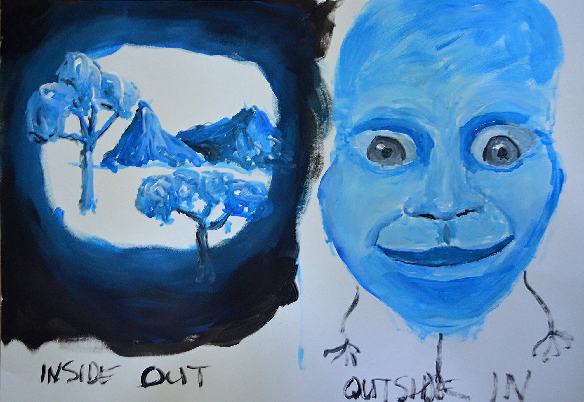 Terry Smith, portrait Inside out - Outside in