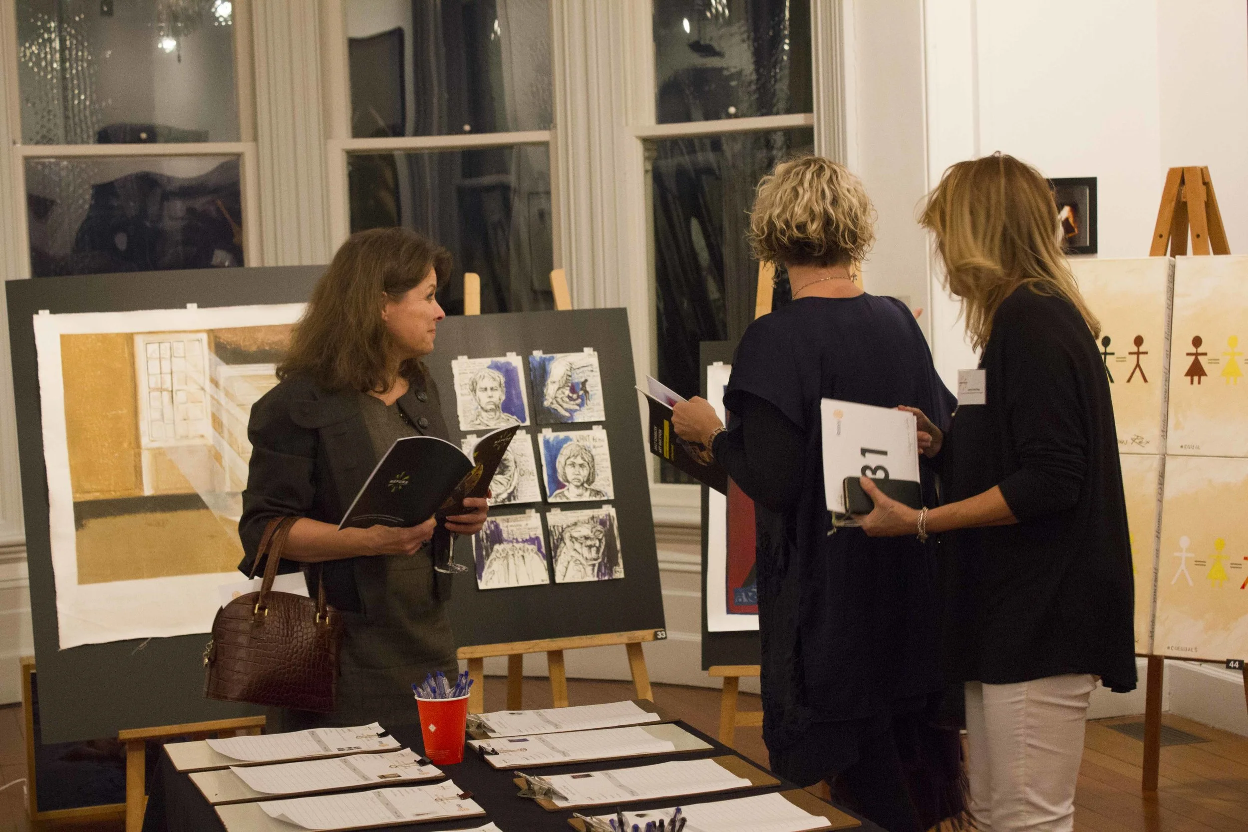 Silent Auction Room
