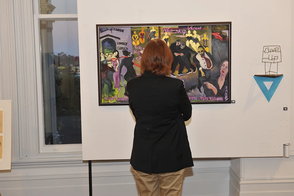 Viewing Jaqueline Fahey's and Iain Cheesman's Artwork